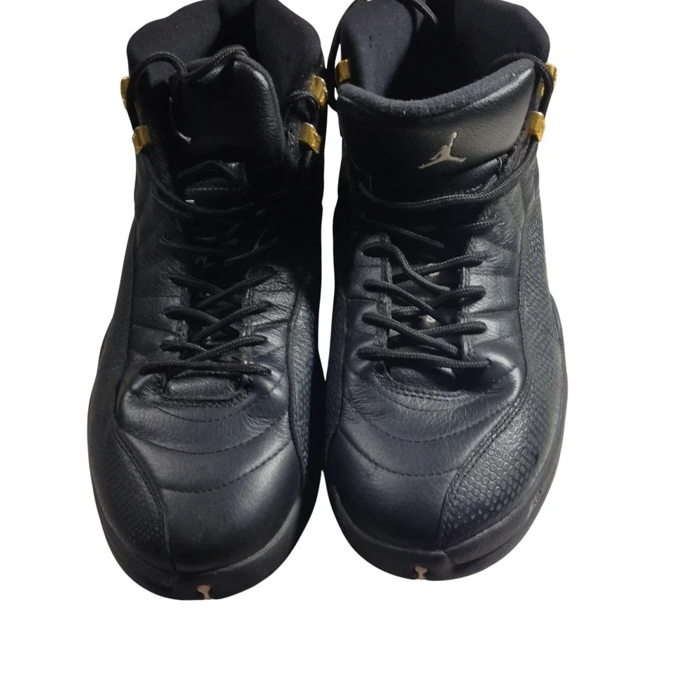 Jordan Air Jordan 12 Retro The Master Mens Size 10.5 Black Gold 130690-013